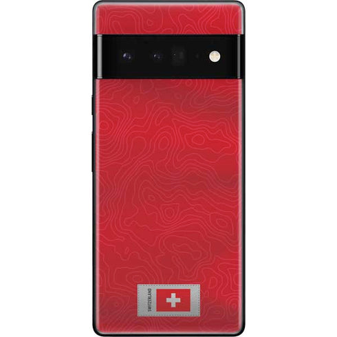 Switzerland Soccer Flag Google Pixel 6 Pro Skin